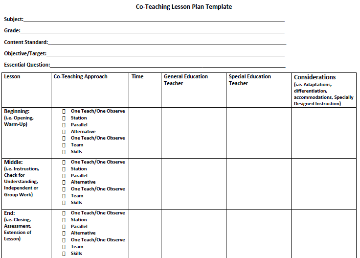 5+ A Lesson Plan Example & Templates [100] Free Download ExelTemplates