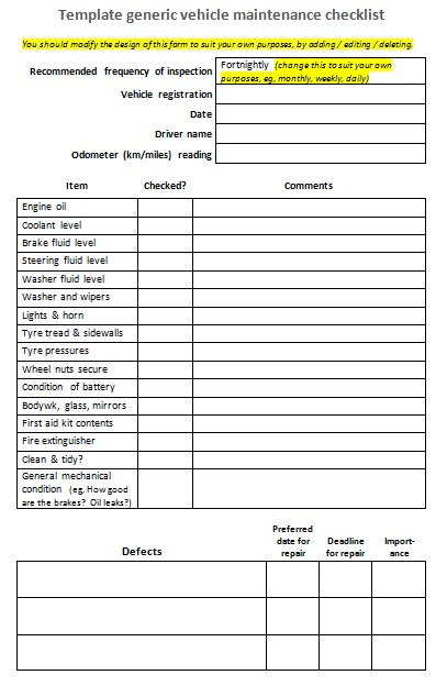 vehicle mileage log book