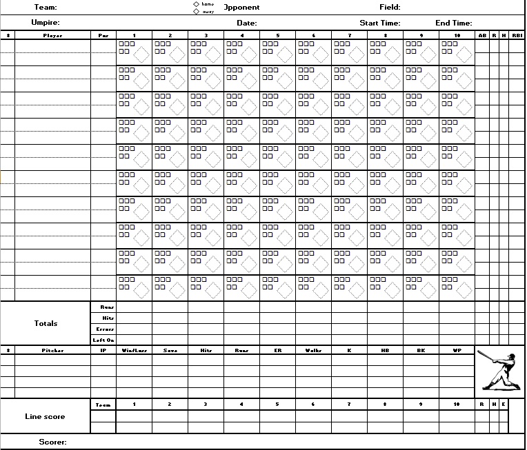 Baseball Stats Tracker Free Download [Excel, Word, PDF] Excel Templates