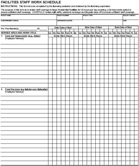 Editable Nursing Schedule Template Free Excelwordpdf Excel Templates Images