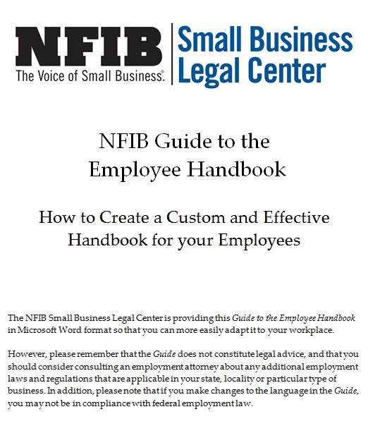 employee handbook template 4