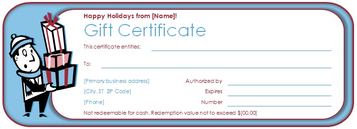 gift certificate template 20