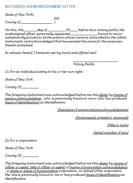 notarized letter template 1