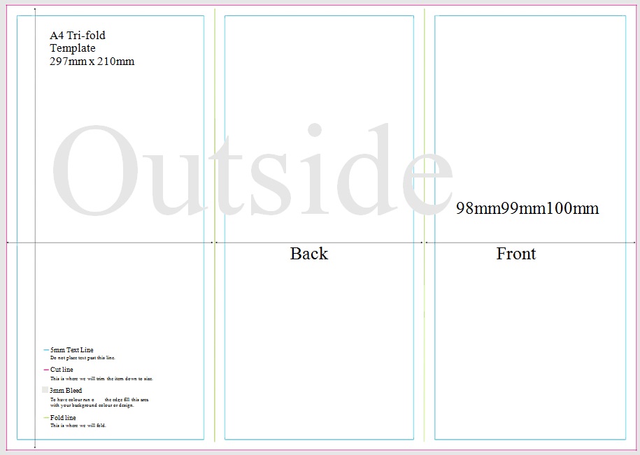 pamphlet template 3
