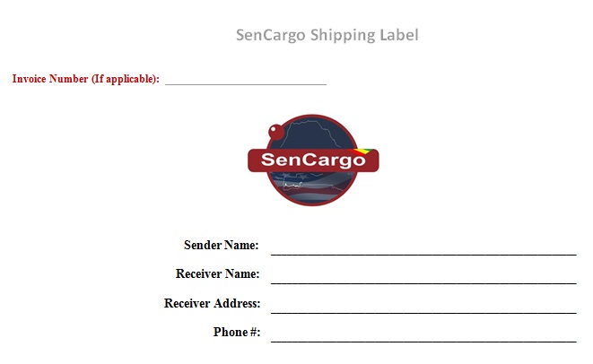 shipping label template 14
